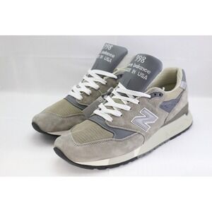 New Balance 998 Core MiUSA Grey Silver U998GR Made In USA US 9.5 / UK 9/EU 43